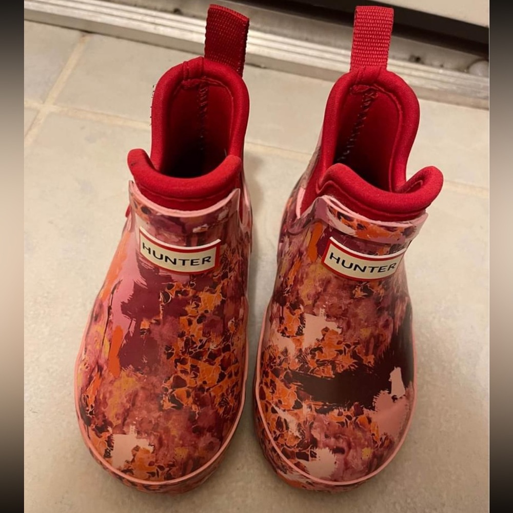 Toddler Hunter Rain Boots Size 7
